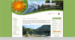 Desktop Screenshot of en.montana-ferienwohnungen.de